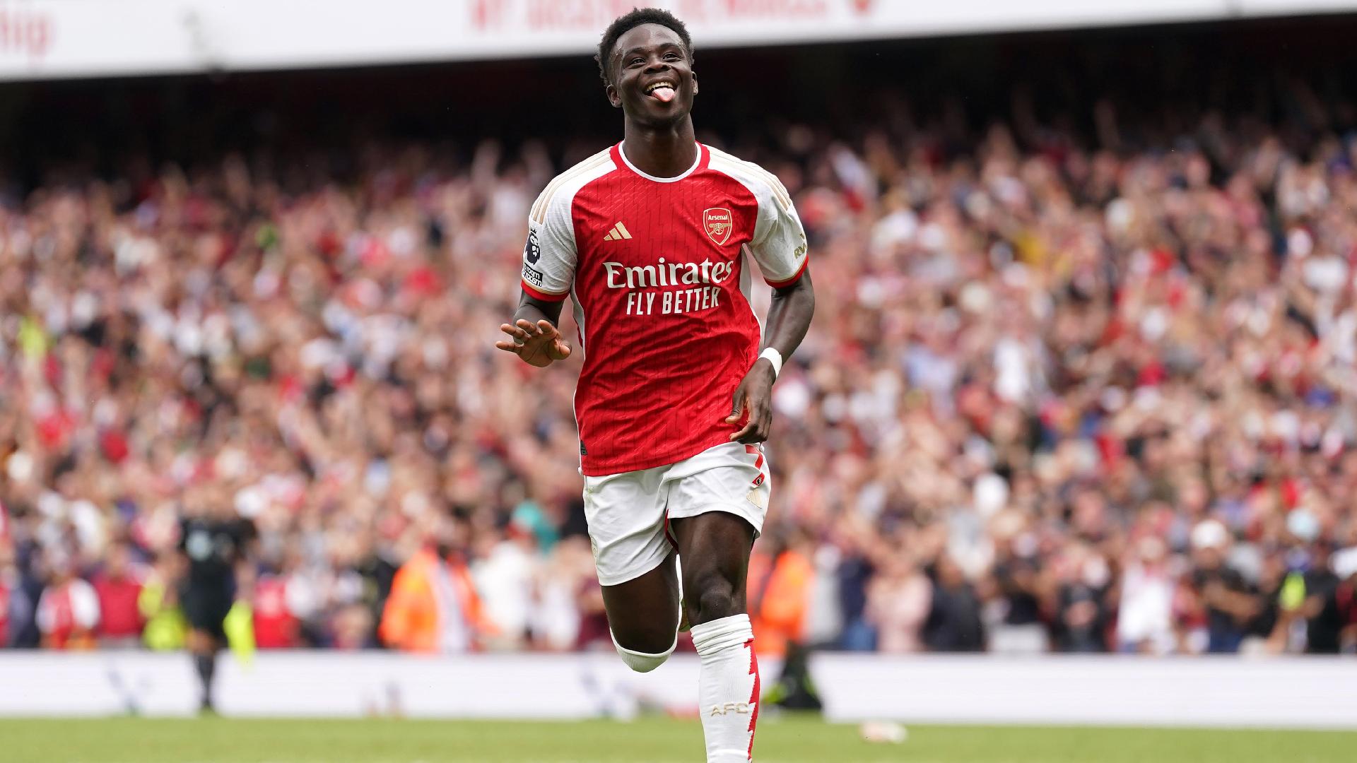 Premier League on X: Bukayo Saka is not in the @Arsenal squad to