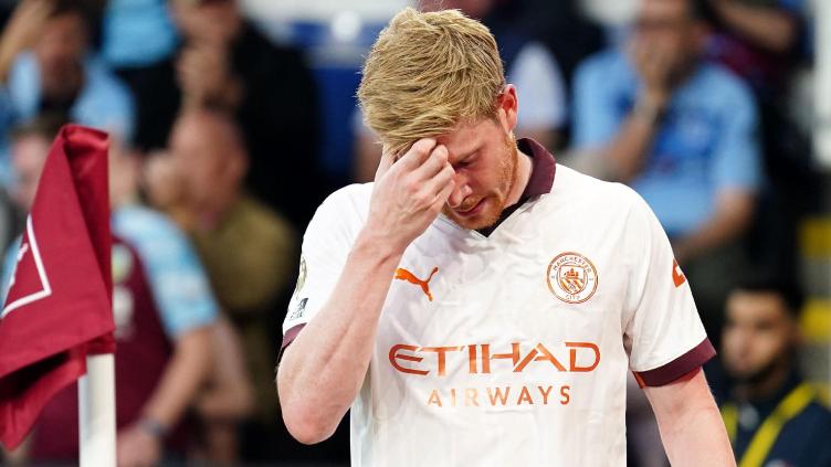 Kevin De Bruyne out for 'three to four months', says Man City boss Pep Guardiola