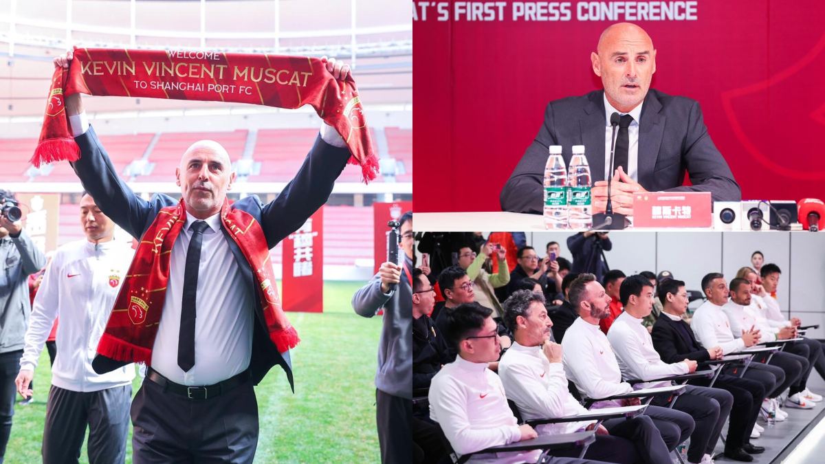 Kevin Muscat’s vow after he & 3 other Aussies are unveiled in China