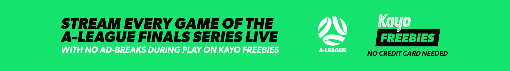 Kayo Freebies - Thin Banner