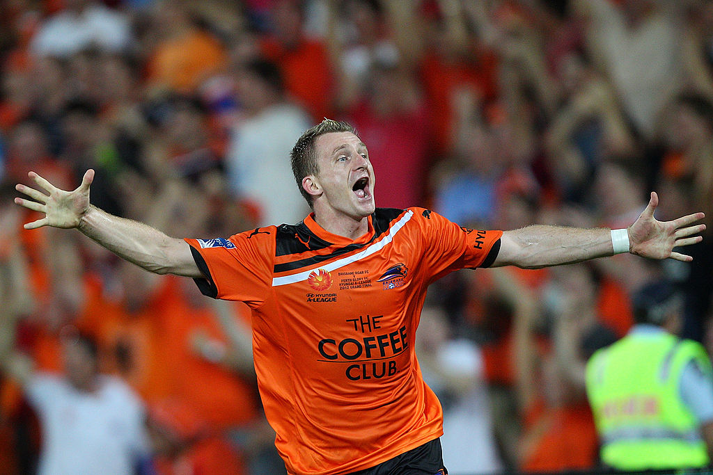 Two late goals helped Berisha become the match-winner for Brisbane Roar in the 2012 decider