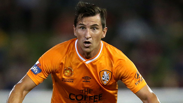 Roar defender Shane Stefanutto suffered a groin injury against the Victory.