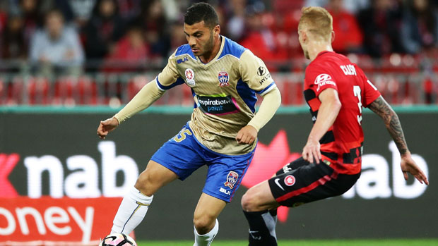 Andrew Nabbout is in line to start for the Jets against Melbourne City tonight at AAMI Park.