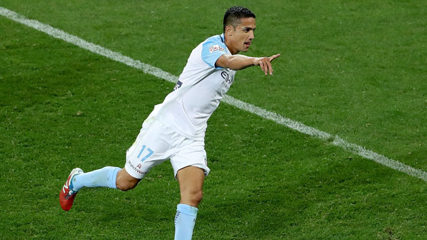 Tim Cahill netted the decisive goal as Melbourne City downed Adelaide United 1-0 on Friday night.
