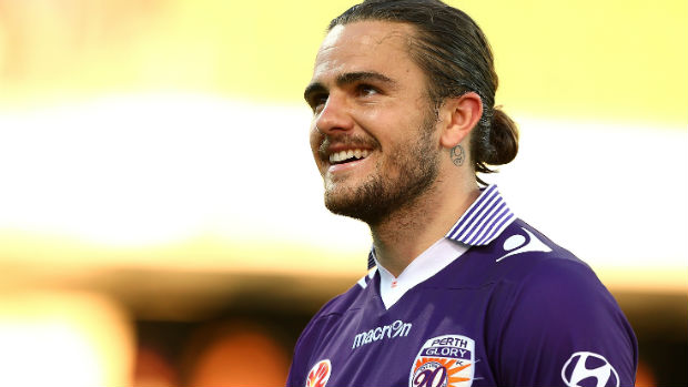 Perth Glory defender Josh Risdon is one of five Hyundai A-League players named in the latest Caltex Socceroos extended squad.