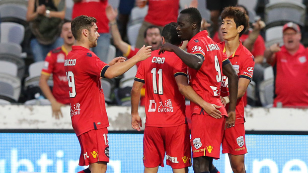 Adelaide United moved off the bottom with a 3-1 win over Central Coast Mariners on Saturday night.