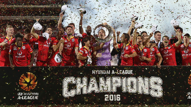 Adelaide United downed Western Sydney Wanderers 3-1 to claim their maiden Hyundai A-League title.