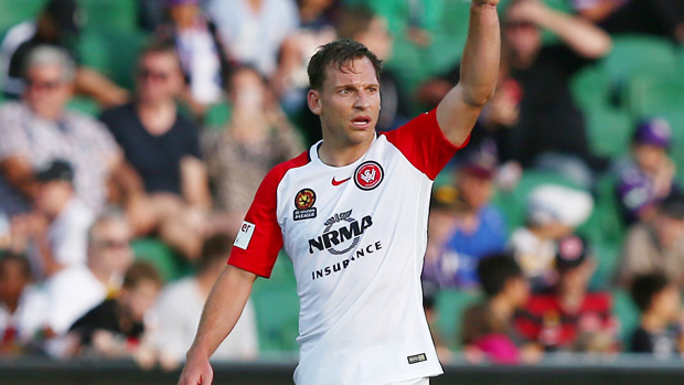 Brendon Santalab has netted four goals in the first five games of the season.
