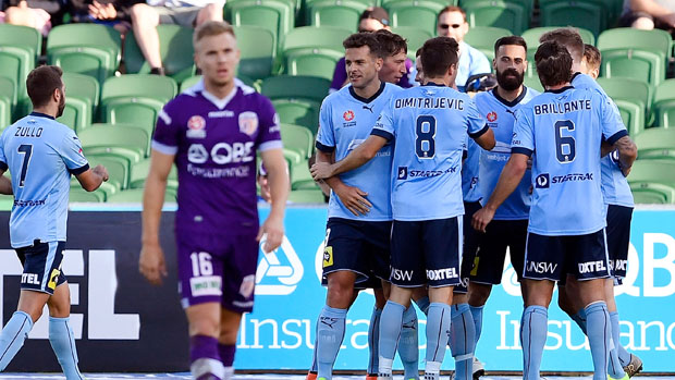 Sydney FC easily accounted for Perth Glory 3-0 on Sunday night.