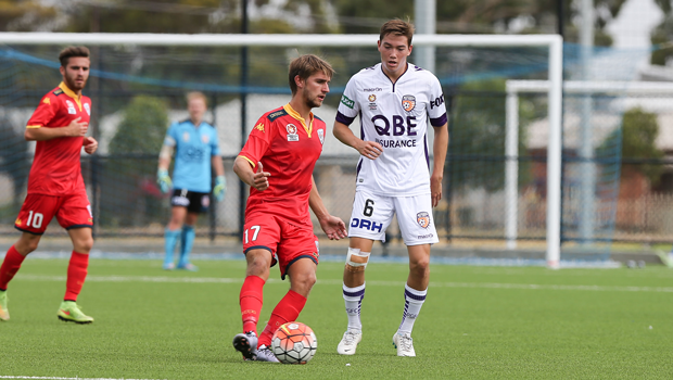 The Young Reds secured the NYL Conference A Premiership with their 2-1 win over Glory’s Youth on Sunday.